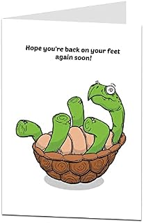 Get Well Soon Card Funny Design For Men Women Kids