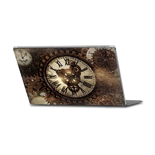 Autocollant Vinyle Horloge Steampunk Protection Peau Microsoft Surface Pro 4/5/6 Simone Gatterwe