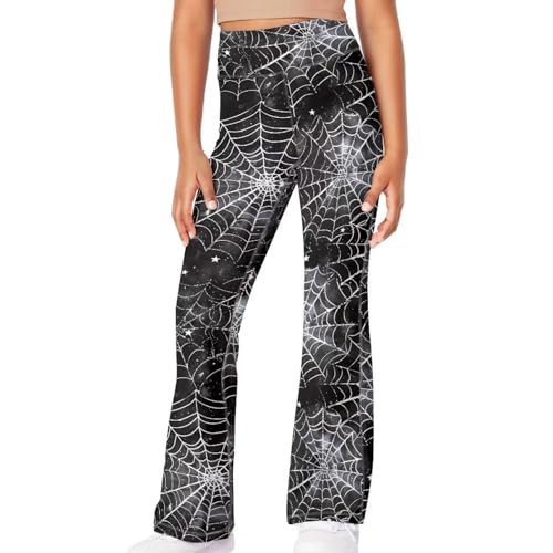 ZFRXIGN Girls Flare Leggings Size 5-14 Halloween Sweatpants for Yoga, Jazz, Pilates, Gymnastics, Dance3