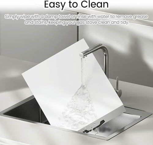 Cubierta superior de estufa lavable y protector de estufa personalizable de doble uso 8