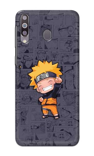 Image of PRINTFIDAA Plastic Printed Hard Back Cover Case For Samsung Galaxy M30 Back Cover (Famous Anime Cartoon Character) -112, Multicolor