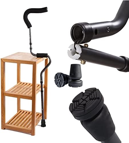Ergonomic Underarm Crutches, S-Shaped Adults Crutches, Folding Crutches for Walking,Lightweight Traveling Crutches,Mobility Device