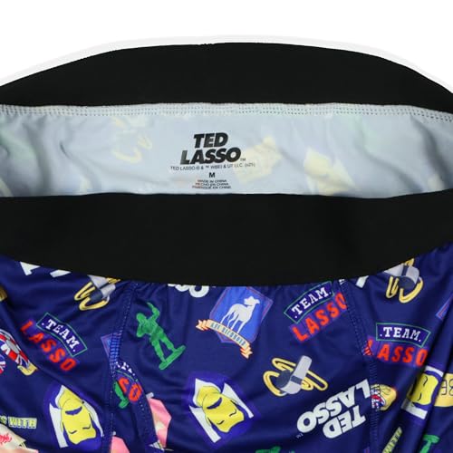 Ted Lasso Boxer Briefs Men's Allover Print AFC Richmond Tight Fit Adult Underwear2