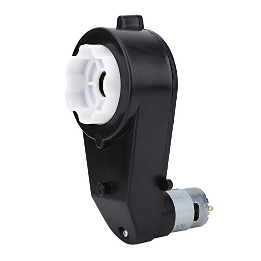Caixa De Engrenagens Com Alto Torque, Baixo Ruído, Motor Elétrico, Caixa De Engrenagens, Motocicletas, Alta Velocidade, Resistente Ao Desgaste, Acessórios Para Brinquedos Infantis(12V 18000RPM)
