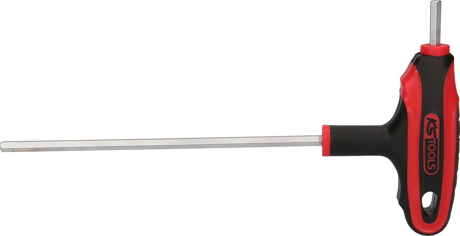 KS Tools 151.2847 Llave Allen hexágono interior mango en T, 3/16"