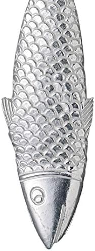 KitchenCraft KCFSCALE Fish Scaler, Aluminium, 22 cm, Silver