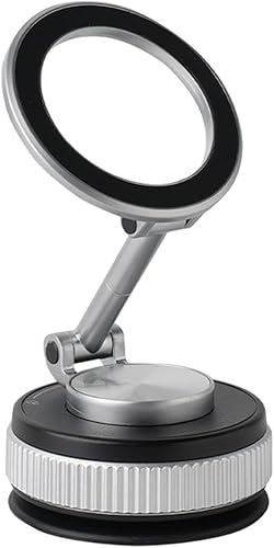 Soporte magnético al vacío para teléfono - Soporte universal para tablero de instrumentos y teléfono celular para el hogar con base de succión de