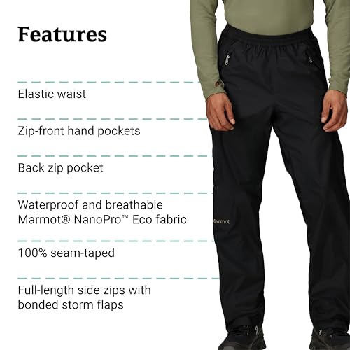 Image of Marmot PreCip Eco Full Zip Pants