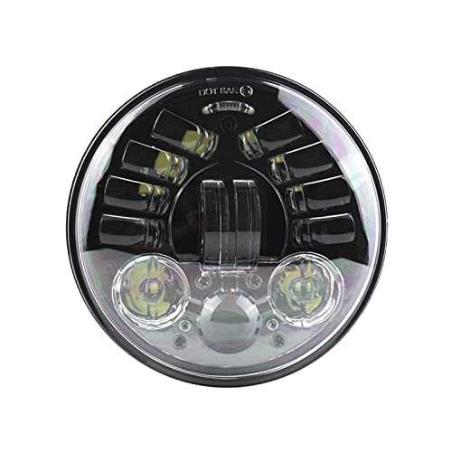 Phare adaptatif rond 5.75 antibrouillard pour Dyna et Softail