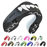 SAFEJAWZ Vestibilità Slim Paradenti Sportivo Adulti e Bambini Contatto Completo per Tutti Gli Sport, tra Cui Rugby, MMA, Hockey, Judo Arti Marziali e Boxe