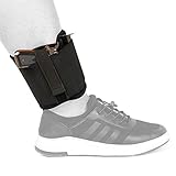 Depring Ventilated Neoprene Ankle Holster with 2 Magazine Pouches for Concealed Carry Hidden Pistol Carrier for Right Left Handed Use Fits Subcompact Compact Handguns | (3rd Generation)