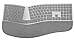 Produktbild Microsoft Surface Ergonomic TECLADO ALEMÁN Bluetooth GRIS 3SQ-00003