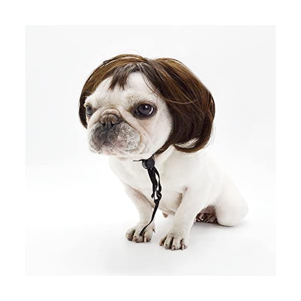 Funny dog cat cosplay wig, pet wigs, for halloween, christmas, parties, festivals, dog wigs for small medium and large dogs - image 4