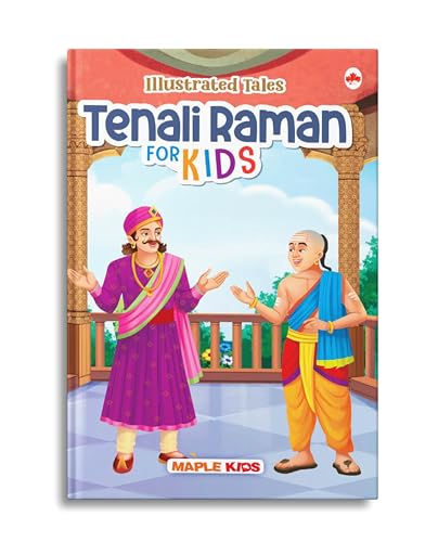 Image of Tenali Raman Stories - Story Book for Kids - Illustrated Stories for Children - Bedtime Stories - Age 2+ Years - Read Aloud to Infants, Toddlers - Hardbound Book