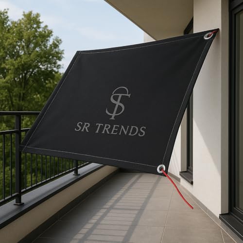 Image of 700 GSM Waterproof Tarpaulin | Durable, UV-Resistant Tarp for Outdoor, Construction & Camping (Black, 9 x 9 FT)