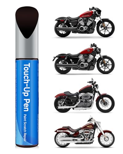 HAR095/DZT Velocity Red Sunglo Touch Up Paint Compatible with Harley-Davidson Exact Match Touch Up Paint Car Scratch Repair