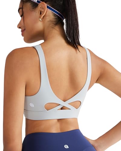 Image of RUNNING GIRL Sports Bra for Women High Support, Molded Cup High Impact Sports Bras with Sewn in Pads Workout Running Bra