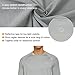 baleaf Men's Quick Dry Short Sleeve T-Shirt Running Workout Shirts Grey Heather Size L