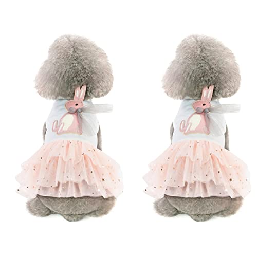 Robe tutu pour chien vêtement de fête confortable jupe tendance animaux de compagnie