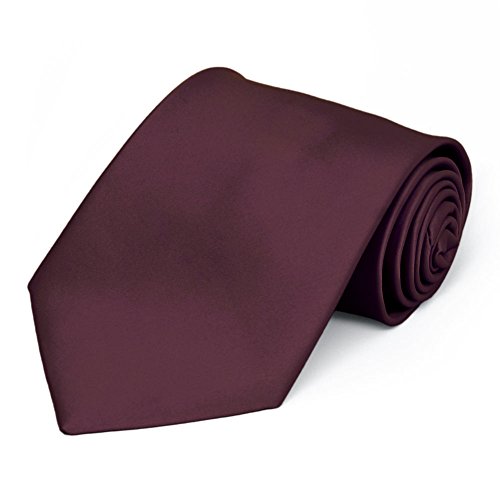 Image of tiemart Premium Solid Color Necktie