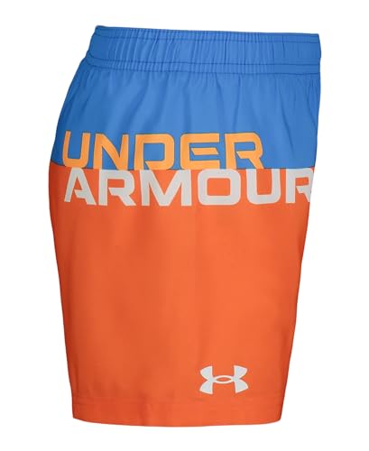 Image of Under Armour Boys' Volley Swim Trunks with UPF 50+ Sun Protection, Quick Dry Bathing Suit Shorts