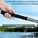 Cold Shrink Handle Wrap, 4.7/6.7in Cold Shrink Handle Wrap with Non Slip Texture, Convenient Practical Silicone Bat Grip Tube for Fishing Rod (4.7in)