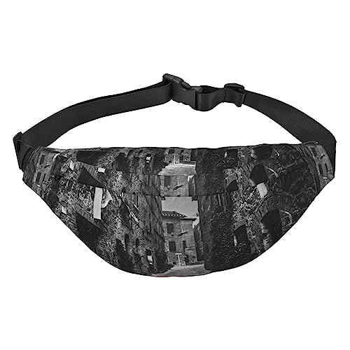 Sac banane noir ajustable pour ranger vos affaires avec style en ville
