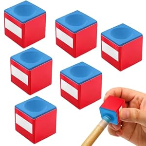 DvBCNMe Billard Kreide, 6 Stück Billard Zubehör, Hochwertige Billardkreide Für Professionelle Und Freizeitspieler, Ideal Für Billard Queue, 2.2x2.2x2.2 cm