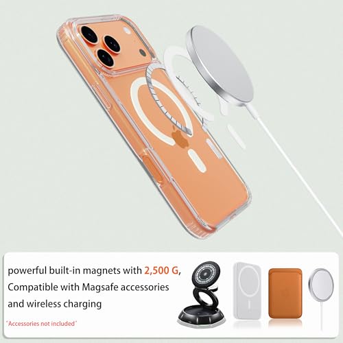 Image of for iPhone 17 pro Case,Ultra Hybrid(Transparent Crystal)