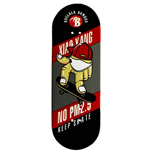 SOLDIER BAR Fan Team Soldierbar 9.0 Bamboo Finger Skateboards (Deck,Truck,Wheel Set for PRO) xiaoyang II