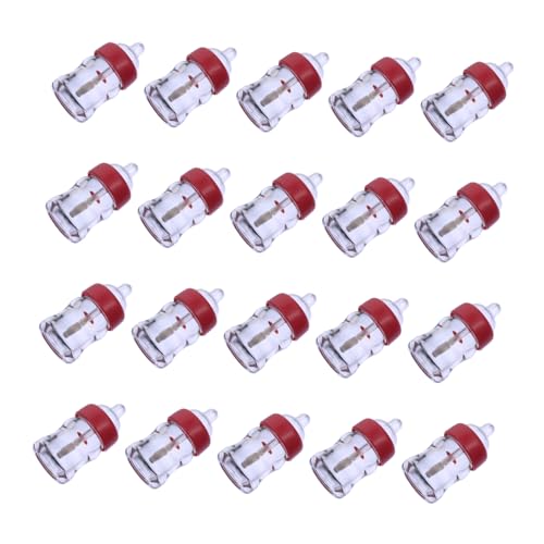 Tubes à lèvres vides par Healvian de 20 pièces pour gloss transparent