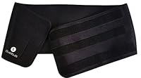 Sveltus Schwitzgürtel Unisex Erwachsene, schwarz