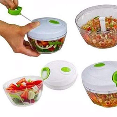 Mini Processador De Alimentos 3 Lâminas Manual A373 400ml