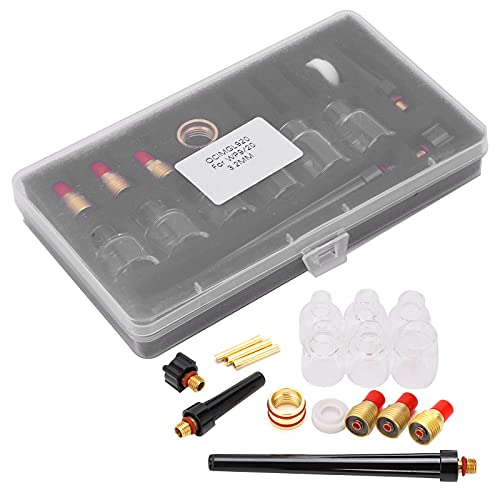 Kit d'accessoires de soudage contre les défauts visuels buse en verre WP9 2mm - 4