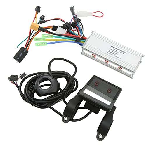 Kit de Controlador Sem Escova, Display LCD de Controlador Conveniente e Prático para Bicicletas Elét