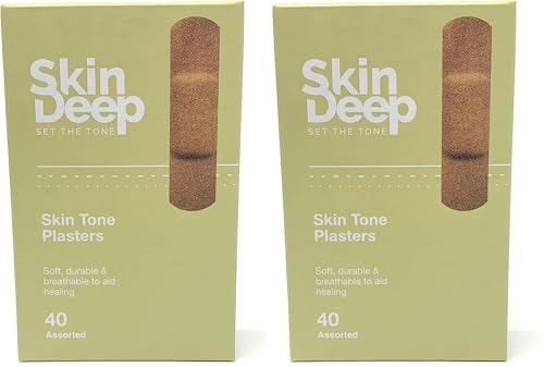 Image of Skin Deep Multi Tone Plasters Skin Tone Plasters Medium Single Pack (Pack of 2)