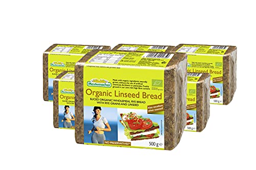 Mestemacher Bio Leinsamen Brot, 1er Pack (1 x 500 g)