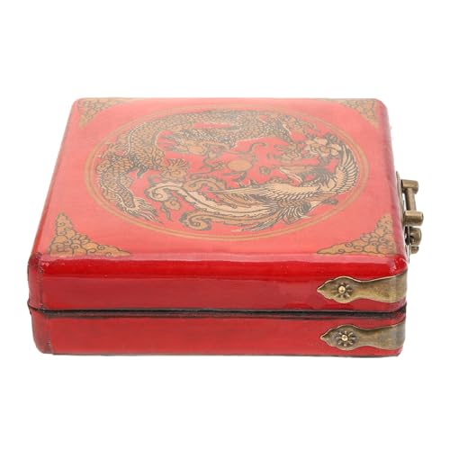 PLAFOPE アンティーク調木製ジュエリーボックス 収納ボックス 小物入れ 多機能 宝箱風 デザイン レディース向け 伝統的な装飾と頑丈構造 家