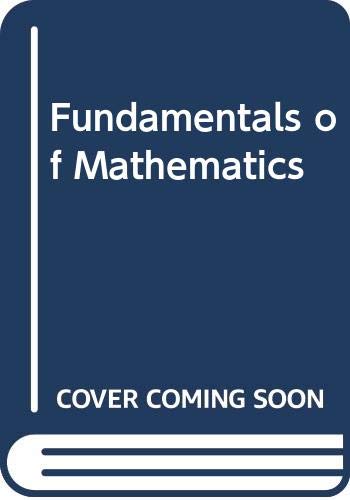 Student's Solution Manual to Accompany Fundamen... 0030031583 Book Cover