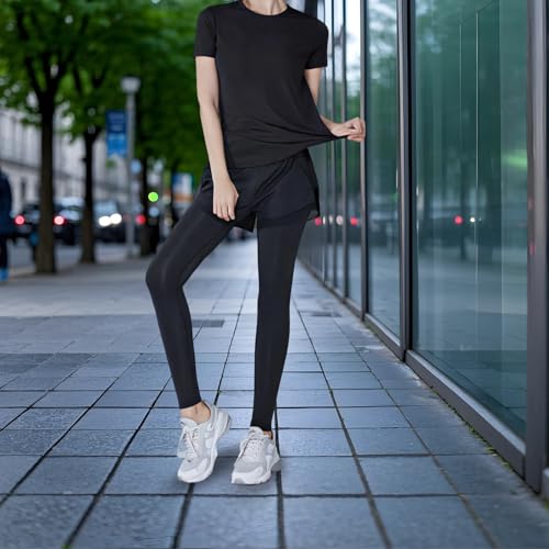Ensemble Pilates et yoga noir pour vos séances en studio XXL