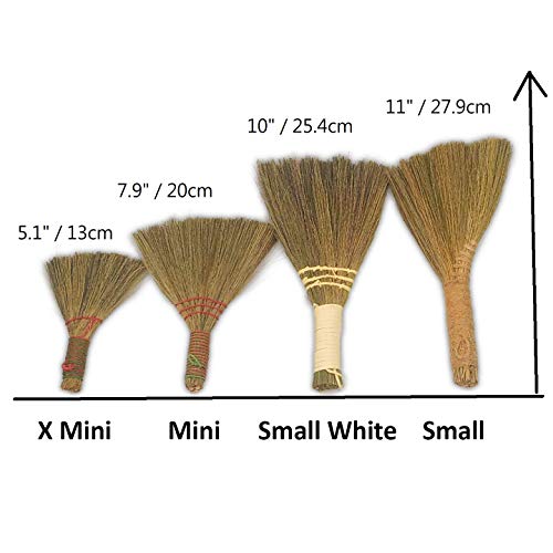 Ann Lee Design Natural Whisk Sweeping Hand Handle Broom (Small And Short, Plain) #TOP4