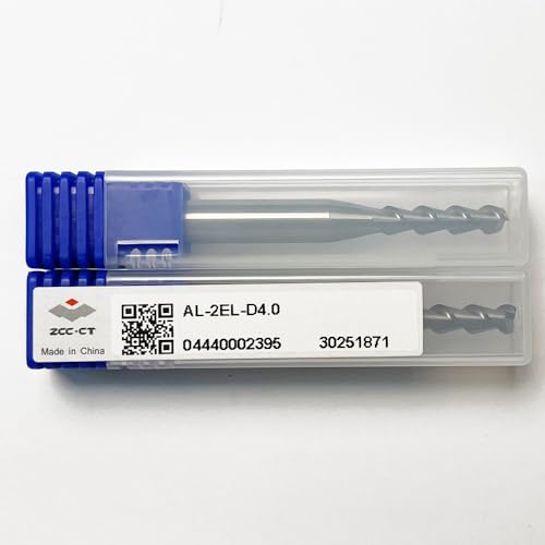 HAUZHICHUN AL-2EL-D4.0 Carbide End Mill