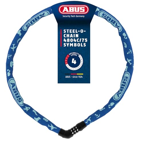 Proposed Value: ABUS Kettenschloss Steel-O-Chain 4804C Symbols Zahlenschloss für Kinderfahrräder ABUS-Sicherheitslevel 4