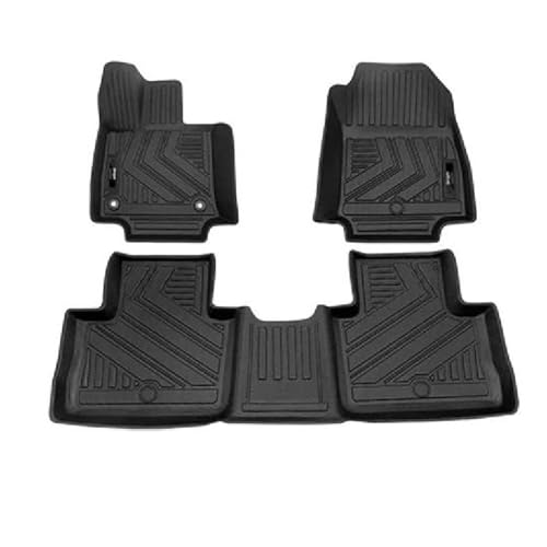 Tapis de sol Toyota RAV4 hybride et essence (2019-2025) version LHD noirs
