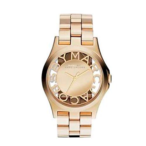 Marc by Marc Jacobs Women's Henry Skeleton Watch, Gold, One Size