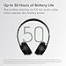 Beats Solo 4 - Wireless Bluetooth On-Ear Headphones, Apple & Android Compatible, Up to 50 Hours of Battery Life - Matte Black