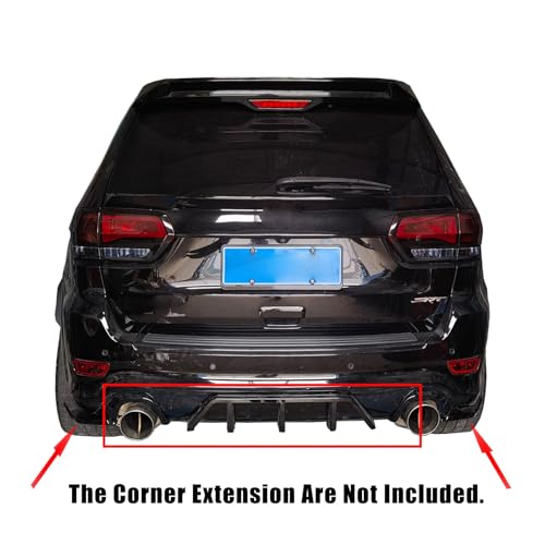 Diffuseur arrière carbone Grand Cherokee SRT pour changer de look - 3