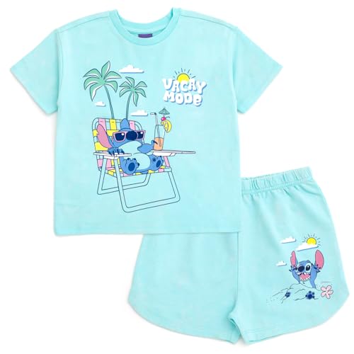 Image of Disney French Terry T-Shirt and Shorts Outfit Set Infant to Big Kid Sizes (12 Months - 14-16)