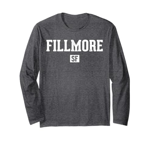 Fillmore SF Shirt Vintage Fillmore San Francisco Tee Long Sleeve T-Shirt
