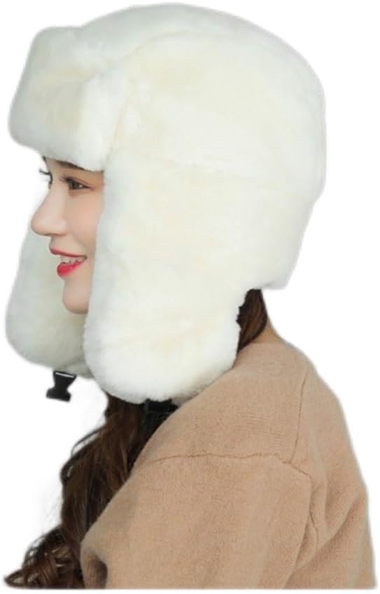 Long Skiing Lei Feng Hat Women's Winter Warmth Thickened Ear Protection Cotton